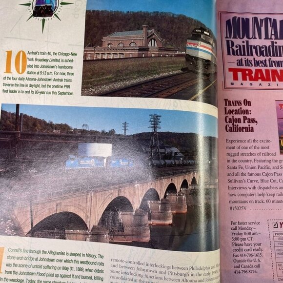Trains Magazine Railroading Enthusiast September 1995 Vol 55 No 9 u Horseshoe C - Picture 9 of 9